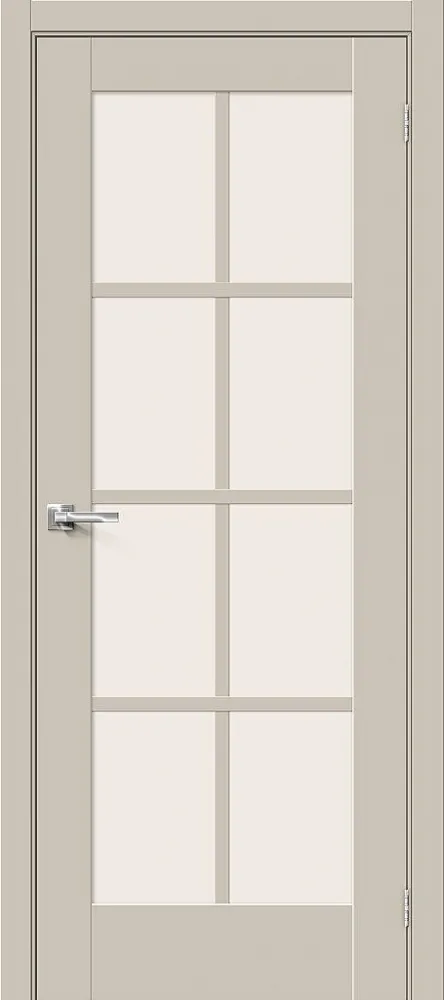 Межкомнатная дверь Прима-11.1 Cream Silkwood BR5954